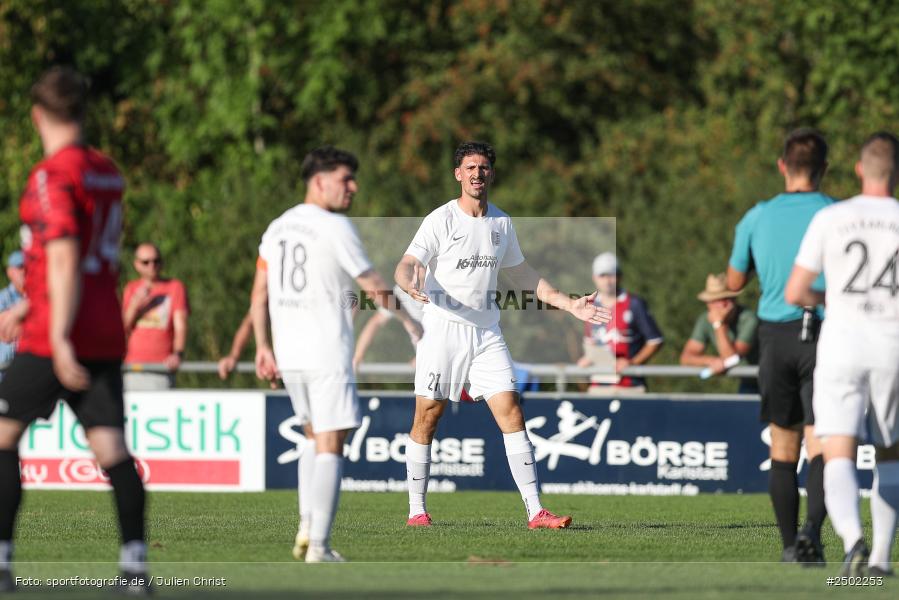 sport, action, TuS Frammersbach, TUS, TSV Karlburg, TSV, Landesliga Nordwest, Karlburg, Fussball, Fundamentum Sportpark, BFV, 7. Spieltag, 19.08.2025 - Bild-ID: 2502253