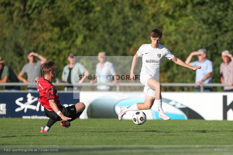 sport, action, TuS Frammersbach, TUS, TSV Karlburg, TSV, Landesliga Nordwest, Karlburg, Fussball, Fundamentum Sportpark, BFV, 7. Spieltag, 19.08.2025 - Bild-ID: 2502257 sport, action, TuS Frammersbach, TUS, TSV Karlburg, TSV, Landesliga Nordwest, Karlburg, Fussball, Fundamentum Sportpark, BFV, 7. Spieltag, 19.08.2025 - Bild-ID: 2502257