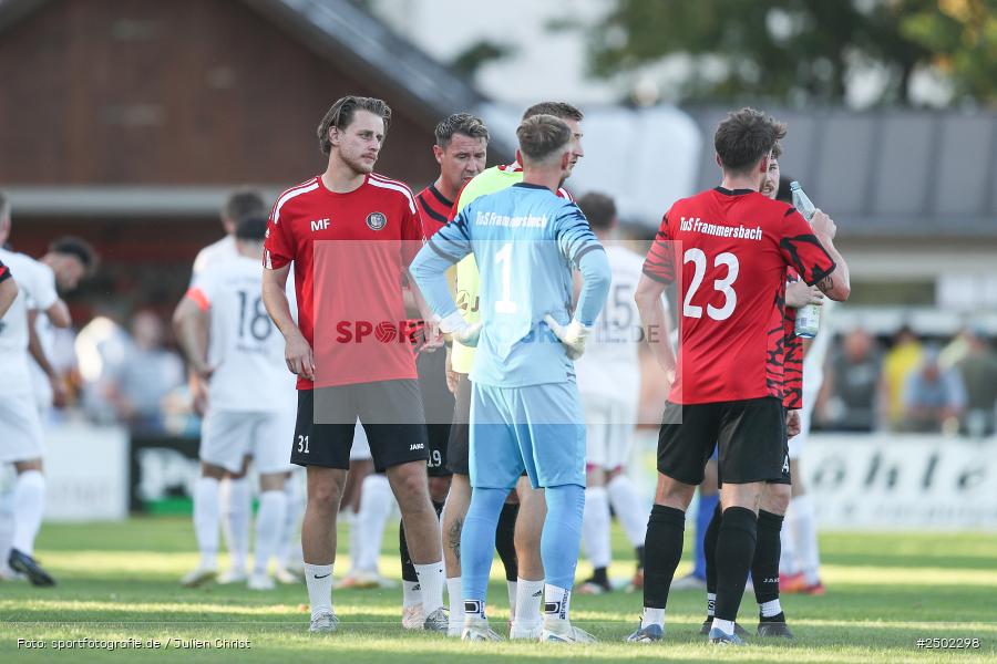 sport, action, TuS Frammersbach, TUS, TSV Karlburg, TSV, Landesliga Nordwest, Karlburg, Fussball, Fundamentum Sportpark, BFV, 7. Spieltag, 19.08.2025 - Bild-ID: 2502298