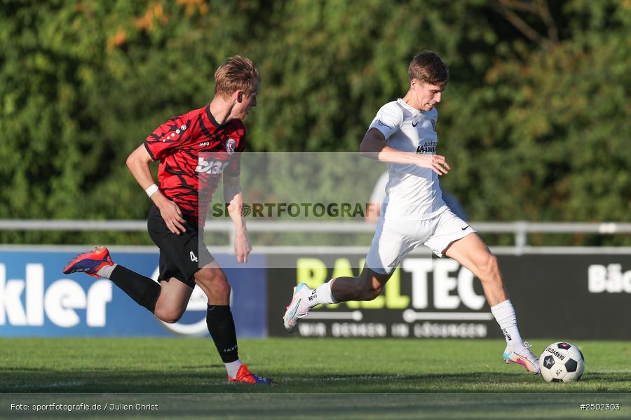 sport, action, TuS Frammersbach, TUS, TSV Karlburg, TSV, Landesliga Nordwest, Karlburg, Fussball, Fundamentum Sportpark, BFV, 7. Spieltag, 19.08.2025 - Bild-ID: 2502303