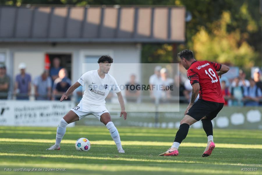 sport, action, TuS Frammersbach, TUS, TSV Karlburg, TSV, Landesliga Nordwest, Karlburg, Fussball, Fundamentum Sportpark, BFV, 7. Spieltag, 19.08.2025 - Bild-ID: 2502327 sport, action, TuS Frammersbach, TUS, TSV Karlburg, TSV, Landesliga Nordwest, Karlburg, Fussball, Fundamentum Sportpark, BFV, 7. Spieltag, 19.08.2025 - Bild-ID: 2502327