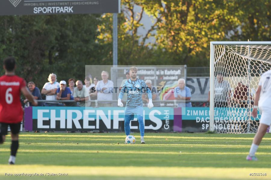 sport, action, TuS Frammersbach, TUS, TSV Karlburg, TSV, Landesliga Nordwest, Karlburg, Fussball, Fundamentum Sportpark, BFV, 7. Spieltag, 19.08.2025 - Bild-ID: 2502368 sport, action, TuS Frammersbach, TUS, TSV Karlburg, TSV, Landesliga Nordwest, Karlburg, Fussball, Fundamentum Sportpark, BFV, 7. Spieltag, 19.08.2025 - Bild-ID: 2502368