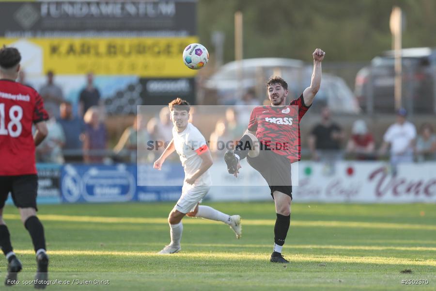 sport, action, TuS Frammersbach, TUS, TSV Karlburg, TSV, Landesliga Nordwest, Karlburg, Fussball, Fundamentum Sportpark, BFV, 7. Spieltag, 19.08.2025 - Bild-ID: 2502370