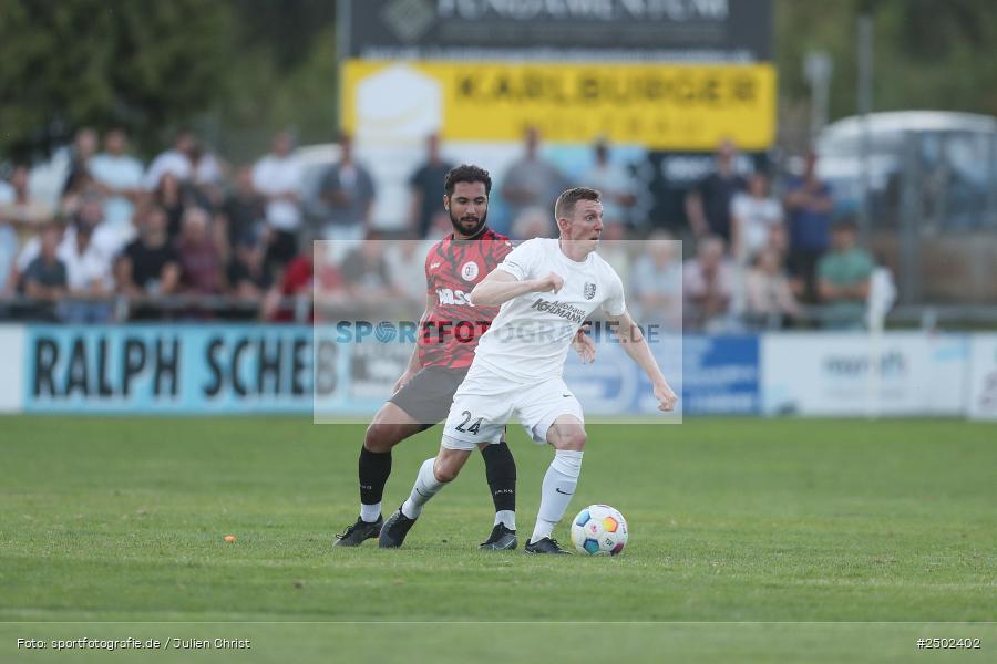 sport, action, TuS Frammersbach, TUS, TSV Karlburg, TSV, Landesliga Nordwest, Karlburg, Fussball, Fundamentum Sportpark, BFV, 7. Spieltag, 19.08.2025 - Bild-ID: 2502402 sport, action, TuS Frammersbach, TUS, TSV Karlburg, TSV, Landesliga Nordwest, Karlburg, Fussball, Fundamentum Sportpark, BFV, 7. Spieltag, 19.08.2025 - Bild-ID: 2502402