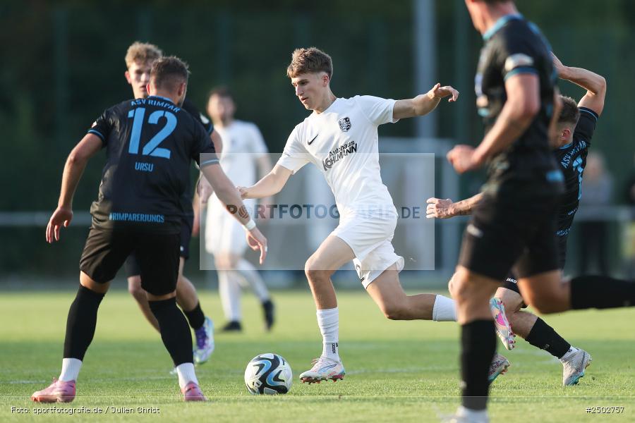 sport, action, TSV Karlburg, TSV, Schömig Digitaldruck Arena, Rimpar, Landesliga Nordwest, Fussball, BFV, ASV Rimpar, ASV, 8. Spieltag, 22.08.2025 - Bild-ID: 2502757