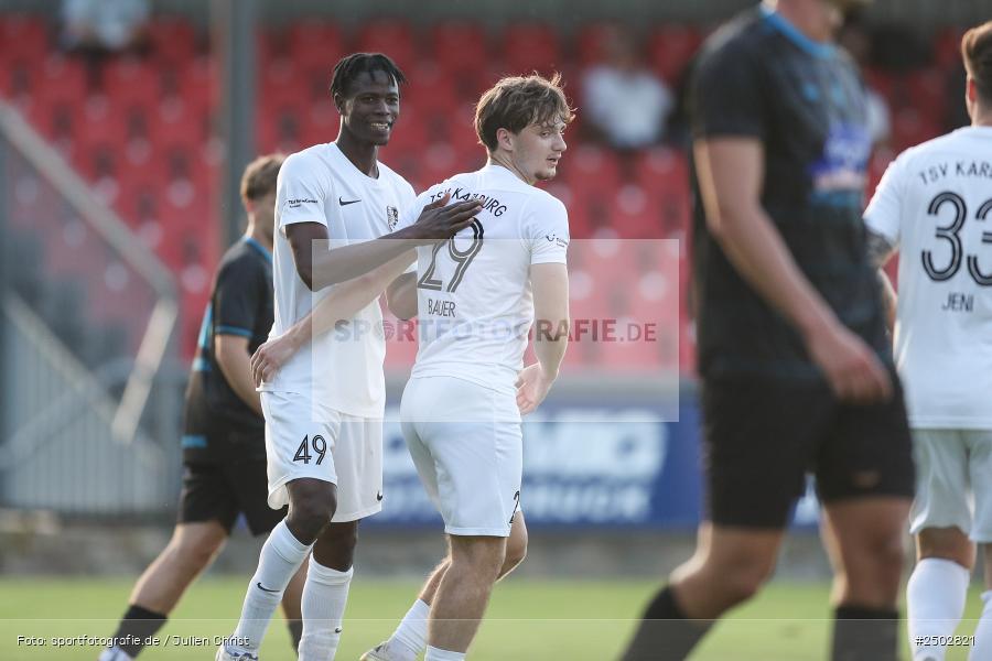 sport, action, TSV Karlburg, TSV, Schömig Digitaldruck Arena, Rimpar, Landesliga Nordwest, Fussball, BFV, ASV Rimpar, ASV, 8. Spieltag, 22.08.2025 - Bild-ID: 2502821
