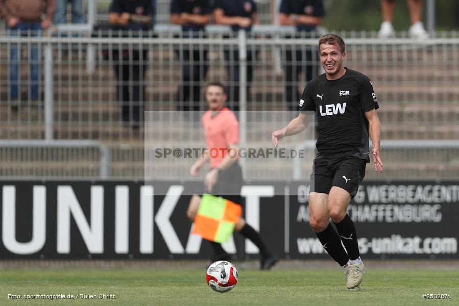 Stadion am Schönbusch, Aschaffenburg, 23.08.2025, sport, action, BFV, Fussball, 5. Spieltag, Regionalliga Bayern, FCM, SVA, FC Memmingen, SV Viktoria Aschaffenburg - Bild-ID: 2502876