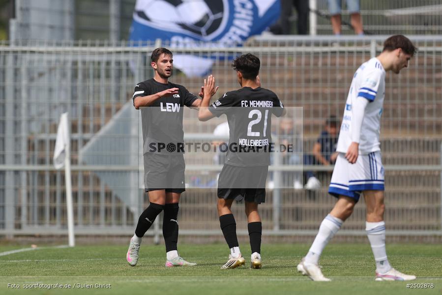Stadion am Schönbusch, Aschaffenburg, 23.08.2025, sport, action, BFV, Fussball, 5. Spieltag, Regionalliga Bayern, FCM, SVA, FC Memmingen, SV Viktoria Aschaffenburg - Bild-ID: 2502878