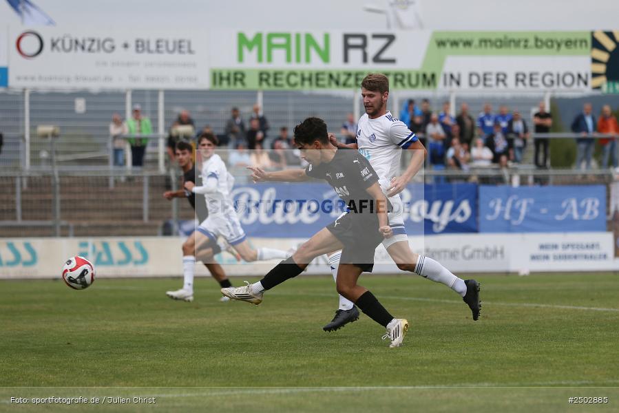 Stadion am Schönbusch, Aschaffenburg, 23.08.2025, sport, action, BFV, Fussball, 5. Spieltag, Regionalliga Bayern, FCM, SVA, FC Memmingen, SV Viktoria Aschaffenburg - Bild-ID: 2502885
