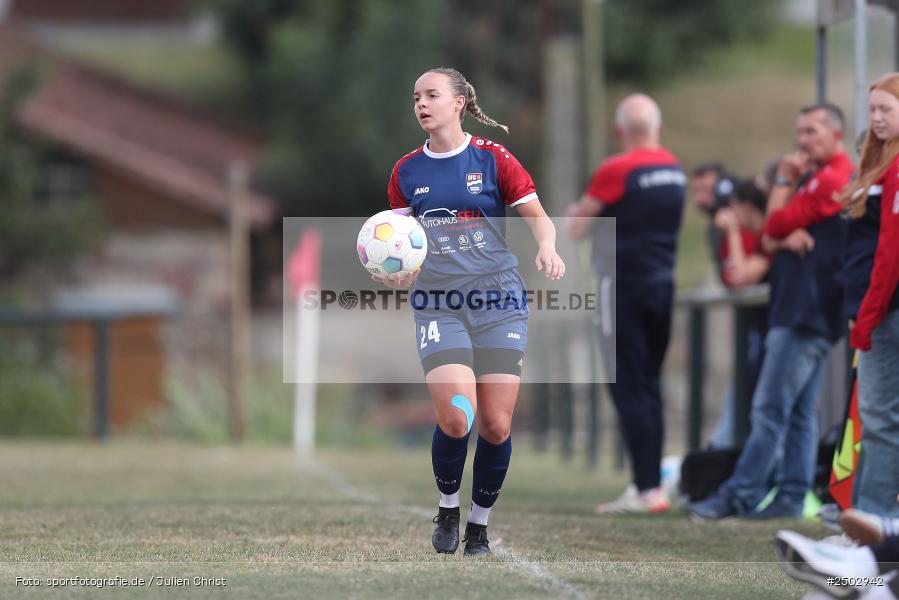 Sportgelände, Karsbach, 23.08.2025, sport, action, BFV, Fussball, Vorrunde, Hiscox Verbandspokal, FWK, FFC, FC Würzburger Kickers, FFC Adelsberg-Karsbach - Bild-ID: 2502942 Sportgelände, Karsbach, 23.08.2025, sport, action, BFV, Fussball, Vorrunde, Hiscox Verbandspokal, FWK, FFC, FC Würzburger Kickers, FFC Adelsberg-Karsbach - Bild-ID: 2502942