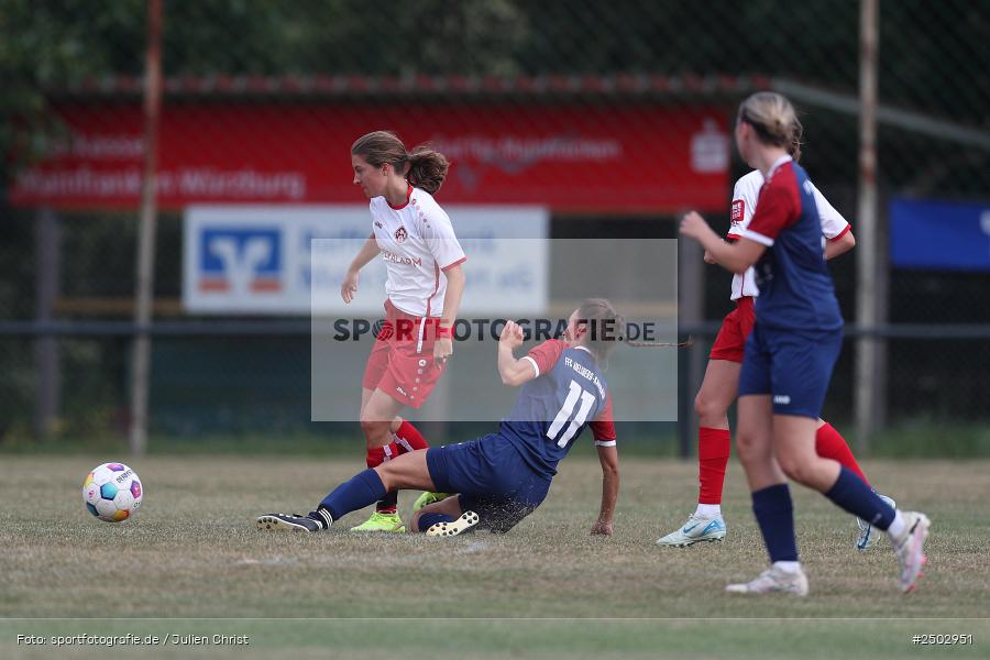 Sportgelände, Karsbach, 23.08.2025, sport, action, BFV, Fussball, Vorrunde, Hiscox Verbandspokal, FWK, FFC, FC Würzburger Kickers, FFC Adelsberg-Karsbach - Bild-ID: 2502951