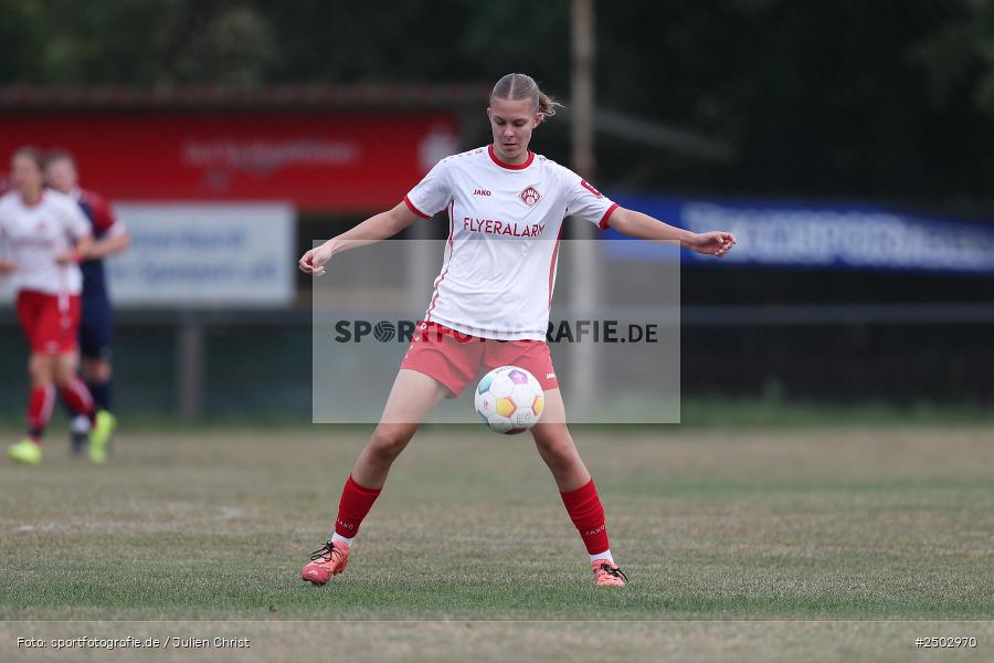Sportgelände, Karsbach, 23.08.2025, sport, action, BFV, Fussball, Vorrunde, Hiscox Verbandspokal, FWK, FFC, FC Würzburger Kickers, FFC Adelsberg-Karsbach - Bild-ID: 2502970 Sportgelände, Karsbach, 23.08.2025, sport, action, BFV, Fussball, Vorrunde, Hiscox Verbandspokal, FWK, FFC, FC Würzburger Kickers, FFC Adelsberg-Karsbach - Bild-ID: 2502970