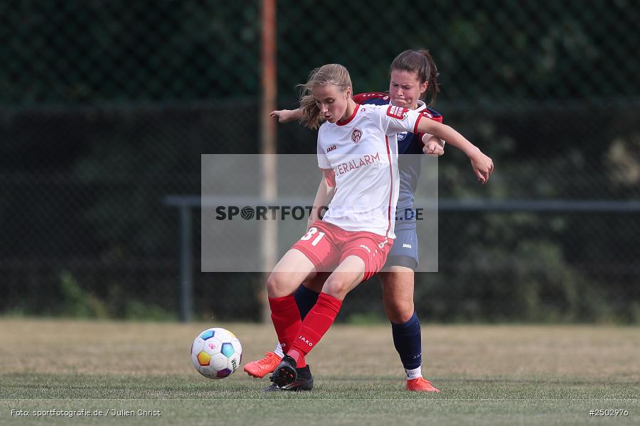 Sportgelände, Karsbach, 23.08.2025, sport, action, BFV, Fussball, Vorrunde, Hiscox Verbandspokal, FWK, FFC, FC Würzburger Kickers, FFC Adelsberg-Karsbach - Bild-ID: 2502976 Sportgelände, Karsbach, 23.08.2025, sport, action, BFV, Fussball, Vorrunde, Hiscox Verbandspokal, FWK, FFC, FC Würzburger Kickers, FFC Adelsberg-Karsbach - Bild-ID: 2502976