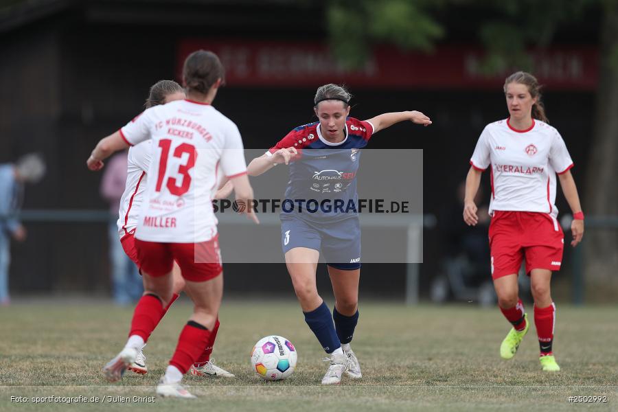 Sportgelände, Karsbach, 23.08.2025, sport, action, BFV, Fussball, Vorrunde, Hiscox Verbandspokal, FWK, FFC, FC Würzburger Kickers, FFC Adelsberg-Karsbach - Bild-ID: 2502992 Sportgelände, Karsbach, 23.08.2025, sport, action, BFV, Fussball, Vorrunde, Hiscox Verbandspokal, FWK, FFC, FC Würzburger Kickers, FFC Adelsberg-Karsbach - Bild-ID: 2502992