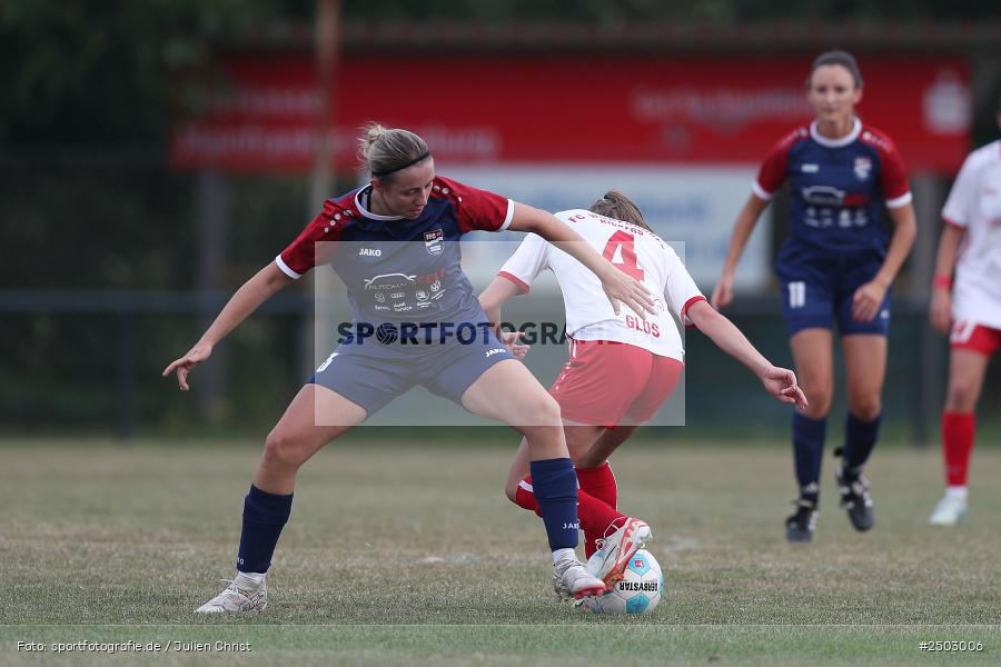 Sportgelände, Karsbach, 23.08.2025, sport, action, BFV, Fussball, Vorrunde, Hiscox Verbandspokal, FWK, FFC, FC Würzburger Kickers, FFC Adelsberg-Karsbach - Bild-ID: 2503006 Sportgelände, Karsbach, 23.08.2025, sport, action, BFV, Fussball, Vorrunde, Hiscox Verbandspokal, FWK, FFC, FC Würzburger Kickers, FFC Adelsberg-Karsbach - Bild-ID: 2503006