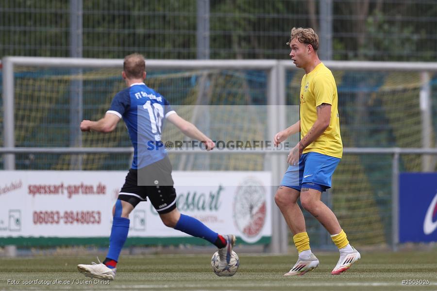 Sportgelände Seebachtal, Hain, 23.08.2025, sport, action, BFV, Fussball, 8. Spieltag, Landesliga Nordwest, FTS, DJK, FT Schweinfurt, DJK Hain - Bild-ID: 2503026