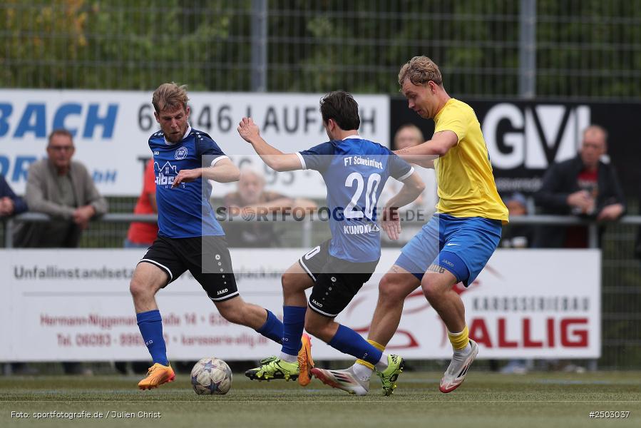 Sportgelände Seebachtal, Hain, 23.08.2025, sport, action, BFV, Fussball, 8. Spieltag, Landesliga Nordwest, FTS, DJK, FT Schweinfurt, DJK Hain - Bild-ID: 2503037