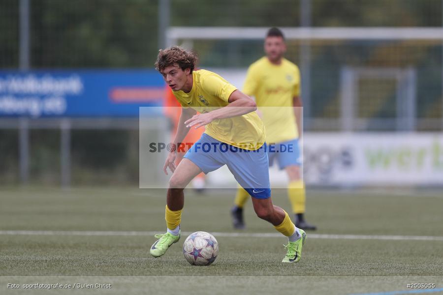 Sportgelände Seebachtal, Hain, 23.08.2025, sport, action, BFV, Fussball, 8. Spieltag, Landesliga Nordwest, FTS, DJK, FT Schweinfurt, DJK Hain - Bild-ID: 2503055
