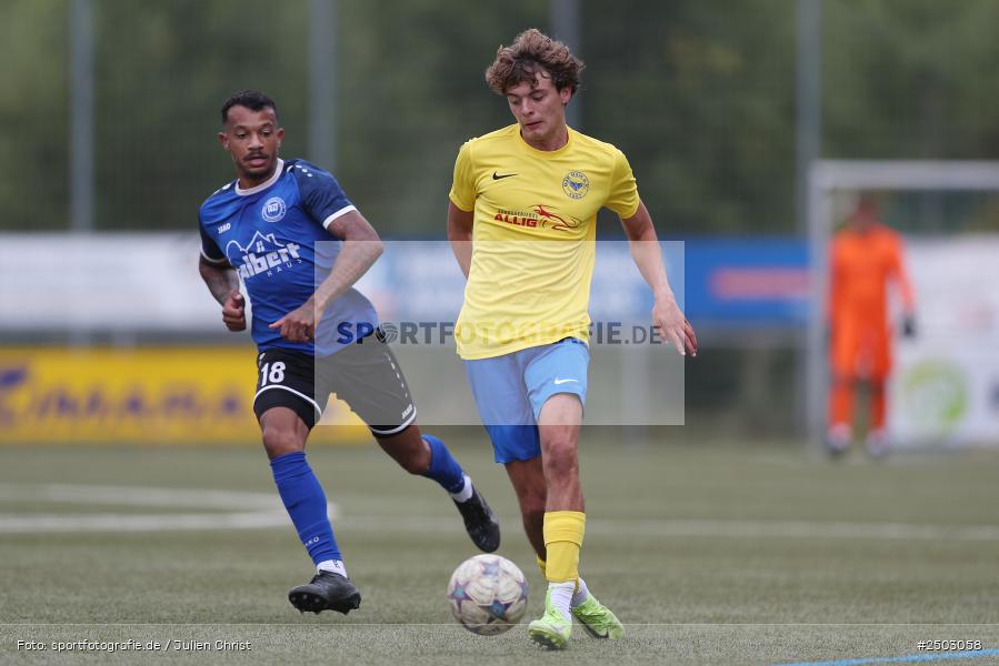 Sportgelände Seebachtal, Hain, 23.08.2025, sport, action, BFV, Fussball, 8. Spieltag, Landesliga Nordwest, FTS, DJK, FT Schweinfurt, DJK Hain - Bild-ID: 2503058