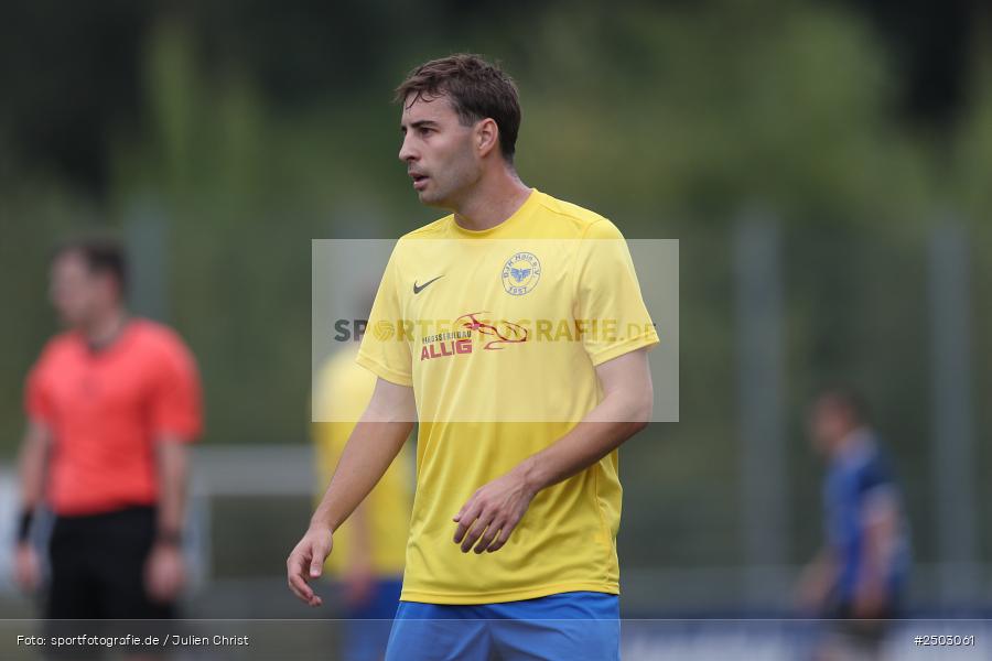 Sportgelände Seebachtal, Hain, 23.08.2025, sport, action, BFV, Fussball, 8. Spieltag, Landesliga Nordwest, FTS, DJK, FT Schweinfurt, DJK Hain - Bild-ID: 2503061 Sportgelände Seebachtal, Hain, 23.08.2025, sport, action, BFV, Fussball, 8. Spieltag, Landesliga Nordwest, FTS, DJK, FT Schweinfurt, DJK Hain - Bild-ID: 2503061
