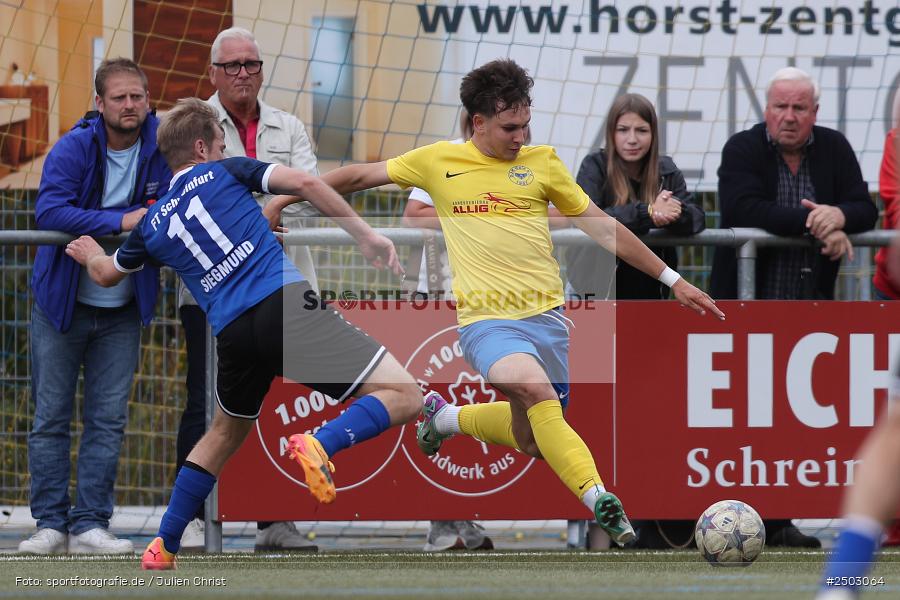 Sportgelände Seebachtal, Hain, 23.08.2025, sport, action, BFV, Fussball, 8. Spieltag, Landesliga Nordwest, FTS, DJK, FT Schweinfurt, DJK Hain - Bild-ID: 2503064 Sportgelände Seebachtal, Hain, 23.08.2025, sport, action, BFV, Fussball, 8. Spieltag, Landesliga Nordwest, FTS, DJK, FT Schweinfurt, DJK Hain - Bild-ID: 2503064