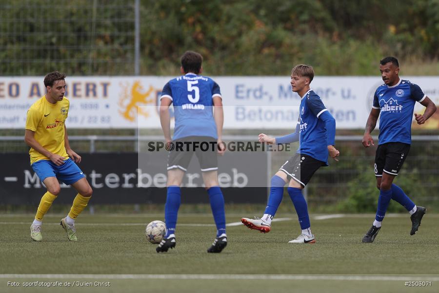 Sportgelände Seebachtal, Hain, 23.08.2025, sport, action, BFV, Fussball, 8. Spieltag, Landesliga Nordwest, FTS, DJK, FT Schweinfurt, DJK Hain - Bild-ID: 2503071 Sportgelände Seebachtal, Hain, 23.08.2025, sport, action, BFV, Fussball, 8. Spieltag, Landesliga Nordwest, FTS, DJK, FT Schweinfurt, DJK Hain - Bild-ID: 2503071