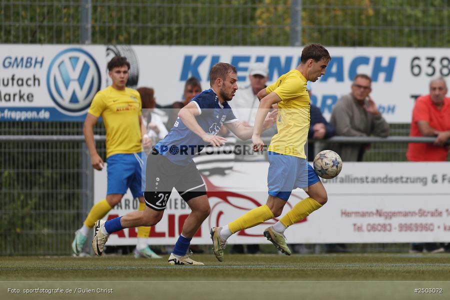 Sportgelände Seebachtal, Hain, 23.08.2025, sport, action, BFV, Fussball, 8. Spieltag, Landesliga Nordwest, FTS, DJK, FT Schweinfurt, DJK Hain - Bild-ID: 2503072 Sportgelände Seebachtal, Hain, 23.08.2025, sport, action, BFV, Fussball, 8. Spieltag, Landesliga Nordwest, FTS, DJK, FT Schweinfurt, DJK Hain - Bild-ID: 2503072