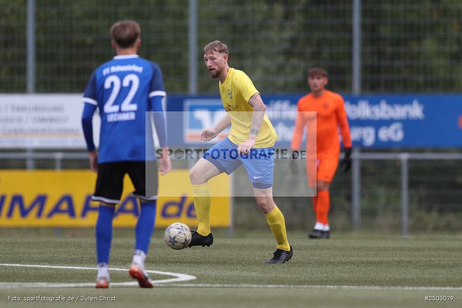 Sportgelände Seebachtal, Hain, 23.08.2025, sport, action, BFV, Fussball, 8. Spieltag, Landesliga Nordwest, FTS, DJK, FT Schweinfurt, DJK Hain - Bild-ID: 2503079 Sportgelände Seebachtal, Hain, 23.08.2025, sport, action, BFV, Fussball, 8. Spieltag, Landesliga Nordwest, FTS, DJK, FT Schweinfurt, DJK Hain - Bild-ID: 2503079
