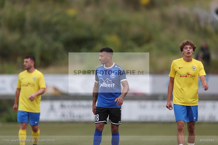 Sportgelände Seebachtal, Hain, 23.08.2025, sport, action, BFV, Fussball, 8. Spieltag, Landesliga Nordwest, FTS, DJK, FT Schweinfurt, DJK Hain - Bild-ID: 2503083 Sportgelände Seebachtal, Hain, 23.08.2025, sport, action, BFV, Fussball, 8. Spieltag, Landesliga Nordwest, FTS, DJK, FT Schweinfurt, DJK Hain - Bild-ID: 2503083