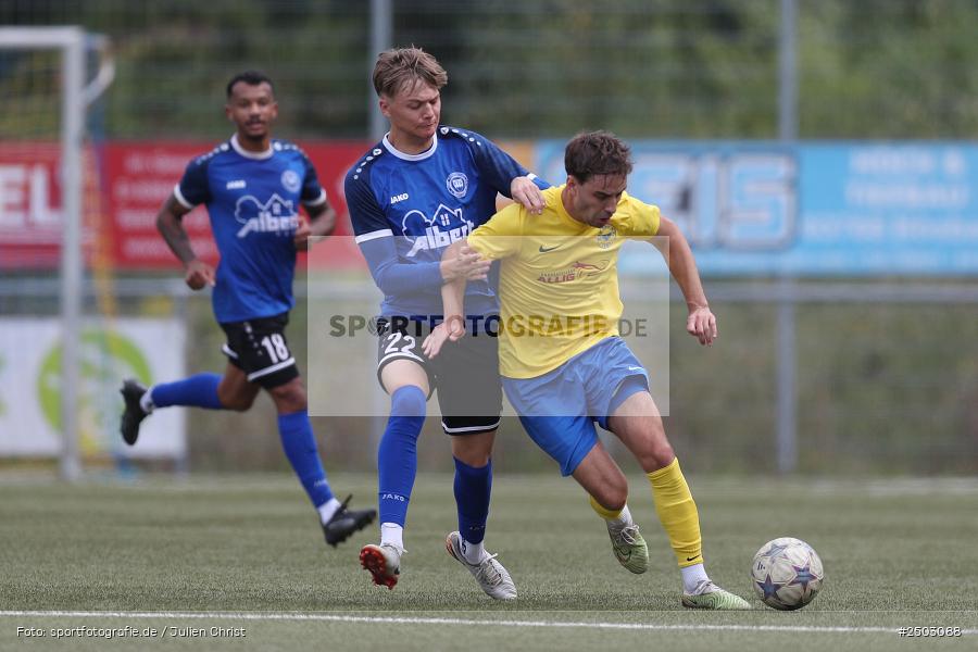 Sportgelände Seebachtal, Hain, 23.08.2025, sport, action, BFV, Fussball, 8. Spieltag, Landesliga Nordwest, FTS, DJK, FT Schweinfurt, DJK Hain - Bild-ID: 2503088 Sportgelände Seebachtal, Hain, 23.08.2025, sport, action, BFV, Fussball, 8. Spieltag, Landesliga Nordwest, FTS, DJK, FT Schweinfurt, DJK Hain - Bild-ID: 2503088