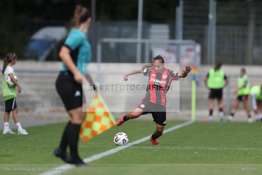 Stadion am Brentanobad, Frankfurt, 24.08.2025, sport, action, DFB, Fussball, 2. Frauen-Bundesliga, BGM, SGE, Borussia Mönchengladbach, Eintracht Frankfurt II - Bild-ID: 2503113 Stadion am Brentanobad, Frankfurt, 24.08.2025, sport, action, DFB, Fussball, 2. Frauen-Bundesliga, BGM, SGE, Borussia Mönchengladbach, Eintracht Frankfurt II - Bild-ID: 2503113