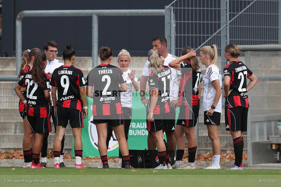 Stadion am Brentanobad, Frankfurt, 24.08.2025, sport, action, DFB, Fussball, 2. Frauen-Bundesliga, BGM, SGE, Borussia Mönchengladbach, Eintracht Frankfurt II - Bild-ID: 2503132 Stadion am Brentanobad, Frankfurt, 24.08.2025, sport, action, DFB, Fussball, 2. Frauen-Bundesliga, BGM, SGE, Borussia Mönchengladbach, Eintracht Frankfurt II - Bild-ID: 2503132