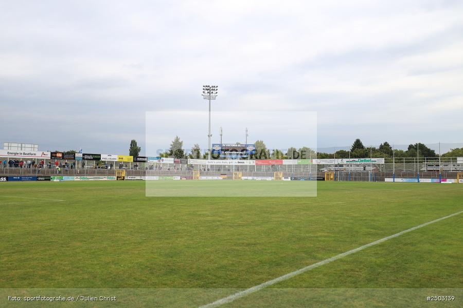 sport, action, Stadion am Schönbusch, SVA, SV Viktoria Aschaffenburg, Regionalliga Bayern, Fussball, FCM, FC Memmingen, BFV, Aschaffenburg, 5. Spieltag, 23.08.2025 - Bild-ID: 2503139