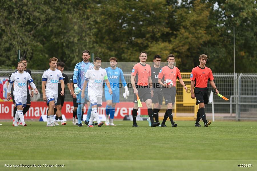 sport, action, Stadion am Schönbusch, SVA, SV Viktoria Aschaffenburg, Regionalliga Bayern, Fussball, FCM, FC Memmingen, BFV, Aschaffenburg, 5. Spieltag, 23.08.2025 - Bild-ID: 2503151