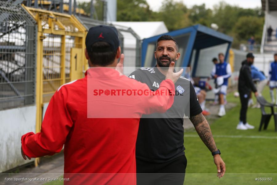 sport, action, Stadion am Schönbusch, SVA, SV Viktoria Aschaffenburg, Regionalliga Bayern, Fussball, FCM, FC Memmingen, BFV, Aschaffenburg, 5. Spieltag, 23.08.2025 - Bild-ID: 2503152