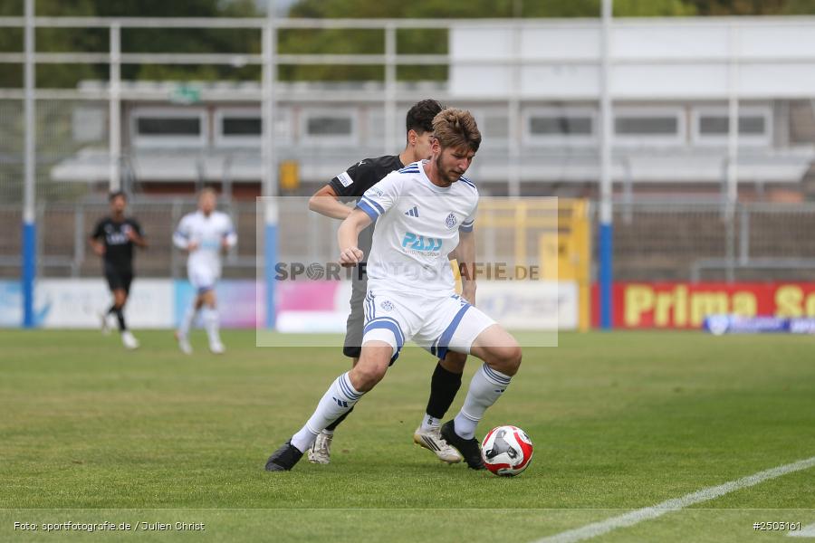 sport, action, Stadion am Schönbusch, SVA, SV Viktoria Aschaffenburg, Regionalliga Bayern, Fussball, FCM, FC Memmingen, BFV, Aschaffenburg, 5. Spieltag, 23.08.2025 - Bild-ID: 2503161