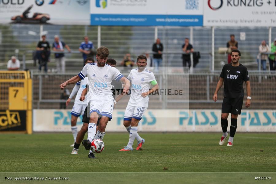 sport, action, Stadion am Schönbusch, SVA, SV Viktoria Aschaffenburg, Regionalliga Bayern, Fussball, FCM, FC Memmingen, BFV, Aschaffenburg, 5. Spieltag, 23.08.2025 - Bild-ID: 2503179