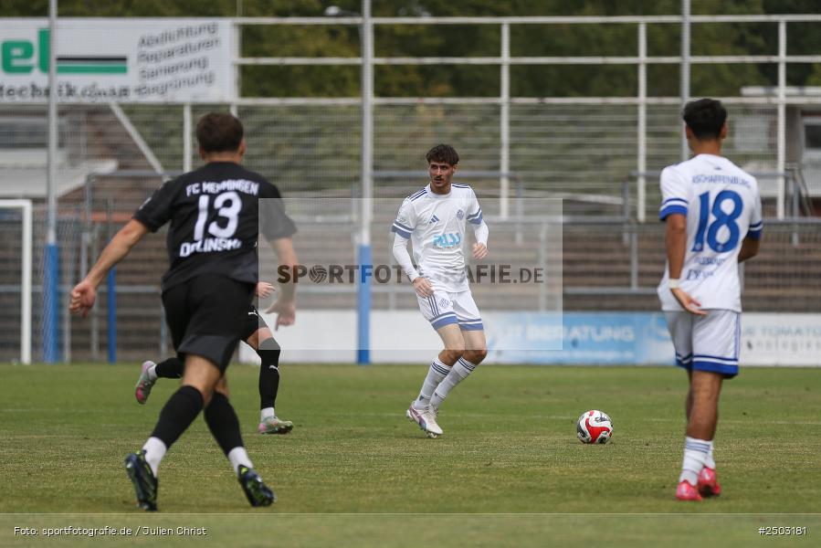 sport, action, Stadion am Schönbusch, SVA, SV Viktoria Aschaffenburg, Regionalliga Bayern, Fussball, FCM, FC Memmingen, BFV, Aschaffenburg, 5. Spieltag, 23.08.2025 - Bild-ID: 2503181