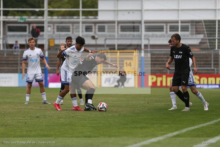sport, action, Stadion am Schönbusch, SVA, SV Viktoria Aschaffenburg, Regionalliga Bayern, Fussball, FCM, FC Memmingen, BFV, Aschaffenburg, 5. Spieltag, 23.08.2025 - Bild-ID: 2503183