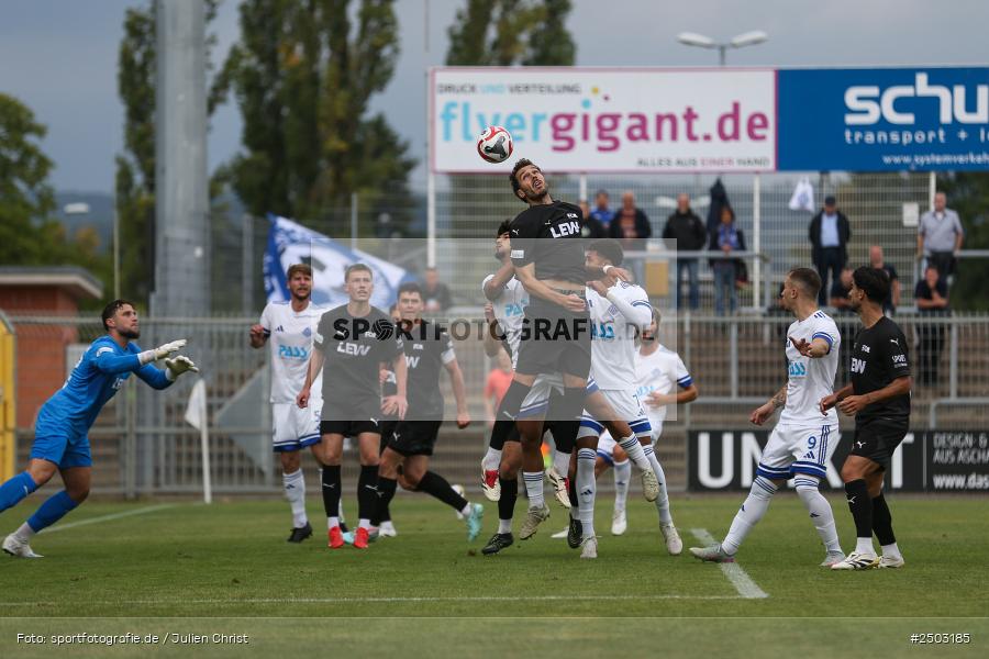 sport, action, Stadion am Schönbusch, SVA, SV Viktoria Aschaffenburg, Regionalliga Bayern, Fussball, FCM, FC Memmingen, BFV, Aschaffenburg, 5. Spieltag, 23.08.2025 - Bild-ID: 2503185
