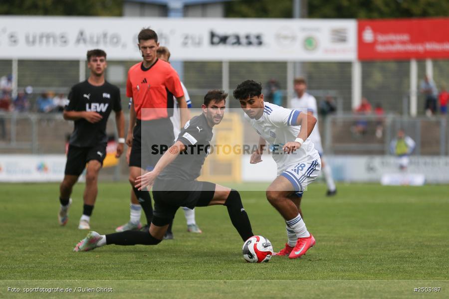 sport, action, Stadion am Schönbusch, SVA, SV Viktoria Aschaffenburg, Regionalliga Bayern, Fussball, FCM, FC Memmingen, BFV, Aschaffenburg, 5. Spieltag, 23.08.2025 - Bild-ID: 2503187