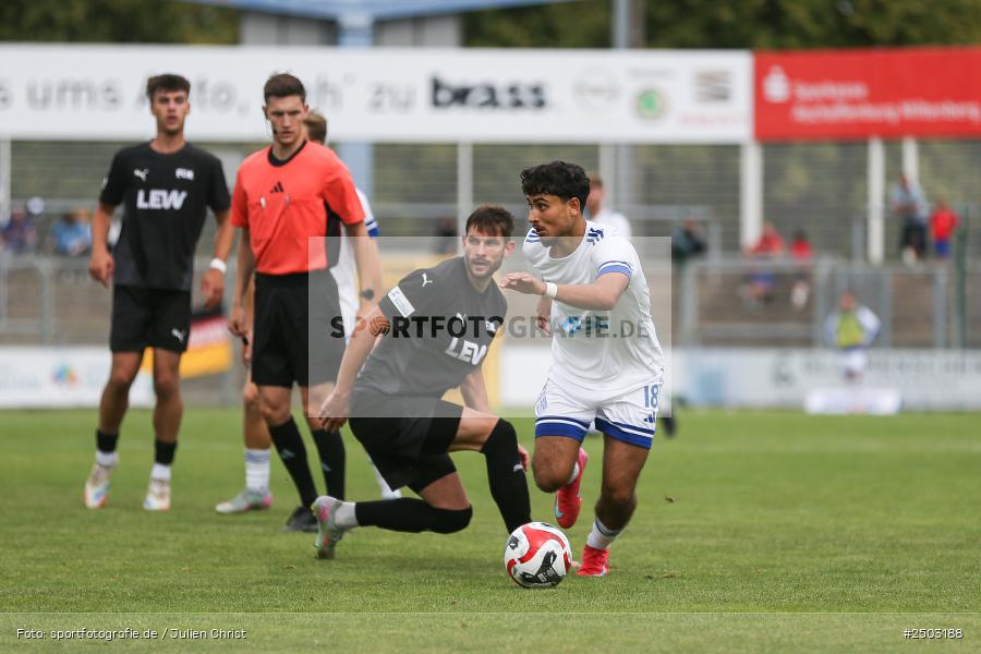 sport, action, Stadion am Schönbusch, SVA, SV Viktoria Aschaffenburg, Regionalliga Bayern, Fussball, FCM, FC Memmingen, BFV, Aschaffenburg, 5. Spieltag, 23.08.2025 - Bild-ID: 2503188