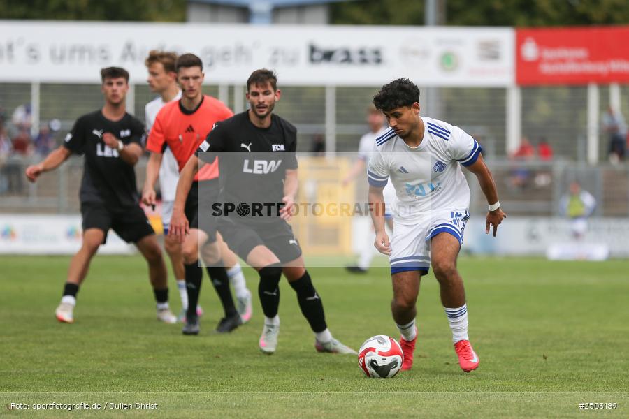 sport, action, Stadion am Schönbusch, SVA, SV Viktoria Aschaffenburg, Regionalliga Bayern, Fussball, FCM, FC Memmingen, BFV, Aschaffenburg, 5. Spieltag, 23.08.2025 - Bild-ID: 2503189