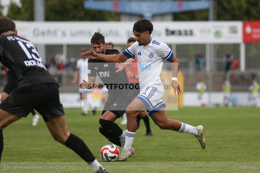 sport, action, Stadion am Schönbusch, SVA, SV Viktoria Aschaffenburg, Regionalliga Bayern, Fussball, FCM, FC Memmingen, BFV, Aschaffenburg, 5. Spieltag, 23.08.2025 - Bild-ID: 2503190