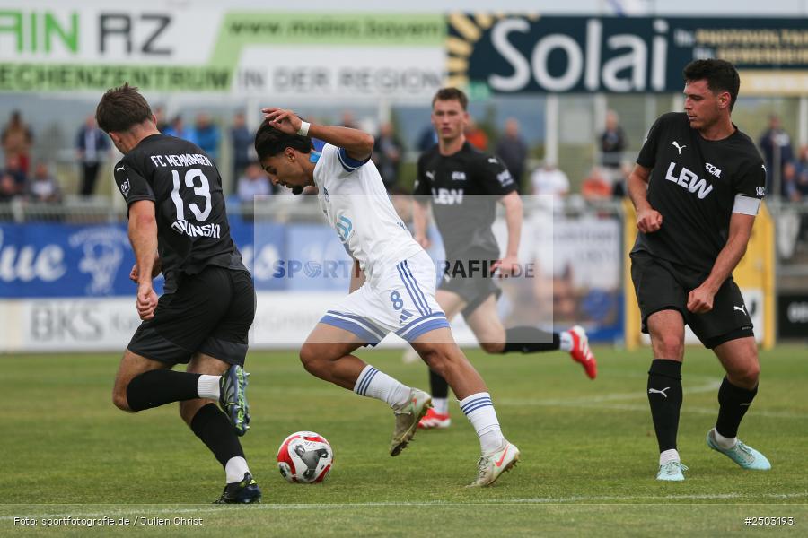 sport, action, Stadion am Schönbusch, SVA, SV Viktoria Aschaffenburg, Regionalliga Bayern, Fussball, FCM, FC Memmingen, BFV, Aschaffenburg, 5. Spieltag, 23.08.2025 - Bild-ID: 2503193
