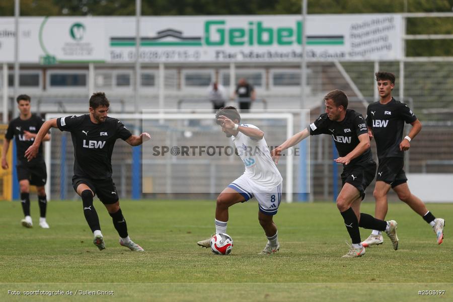 sport, action, Stadion am Schönbusch, SVA, SV Viktoria Aschaffenburg, Regionalliga Bayern, Fussball, FCM, FC Memmingen, BFV, Aschaffenburg, 5. Spieltag, 23.08.2025 - Bild-ID: 2503197