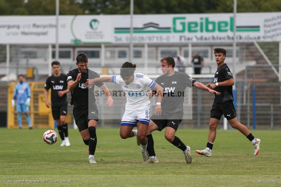 sport, action, Stadion am Schönbusch, SVA, SV Viktoria Aschaffenburg, Regionalliga Bayern, Fussball, FCM, FC Memmingen, BFV, Aschaffenburg, 5. Spieltag, 23.08.2025 - Bild-ID: 2503198