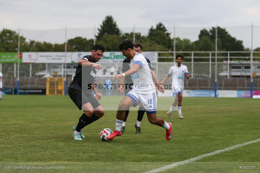 sport, action, Stadion am Schönbusch, SVA, SV Viktoria Aschaffenburg, Regionalliga Bayern, Fussball, FCM, FC Memmingen, BFV, Aschaffenburg, 5. Spieltag, 23.08.2025 - Bild-ID: 2503201