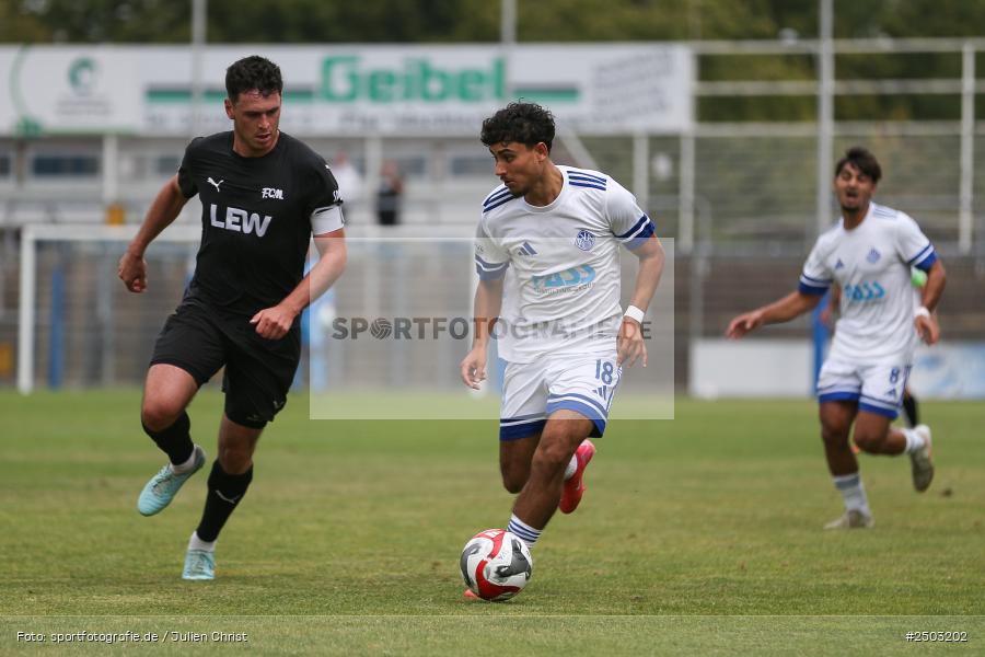 sport, action, Stadion am Schönbusch, SVA, SV Viktoria Aschaffenburg, Regionalliga Bayern, Fussball, FCM, FC Memmingen, BFV, Aschaffenburg, 5. Spieltag, 23.08.2025 - Bild-ID: 2503202