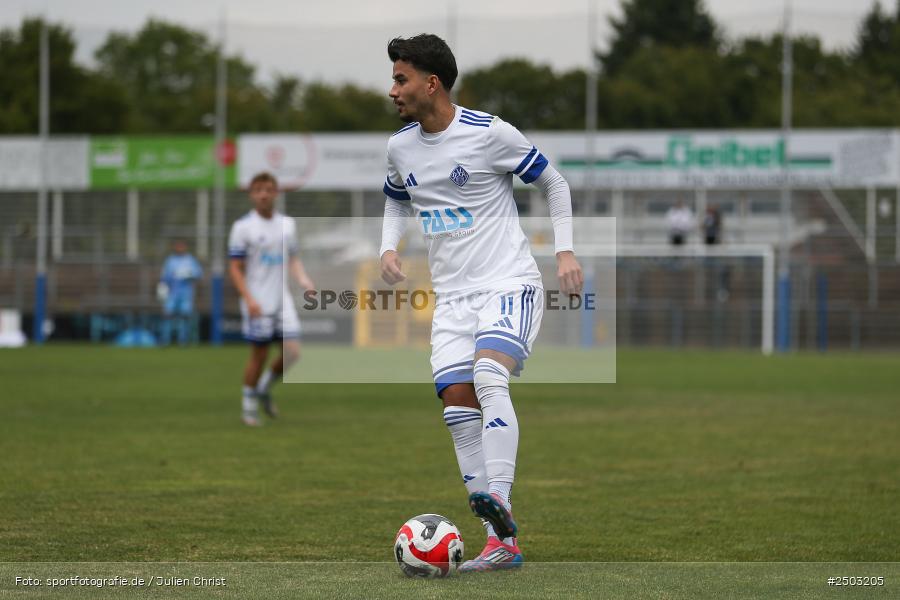 sport, action, Stadion am Schönbusch, SVA, SV Viktoria Aschaffenburg, Regionalliga Bayern, Fussball, FCM, FC Memmingen, BFV, Aschaffenburg, 5. Spieltag, 23.08.2025 - Bild-ID: 2503205